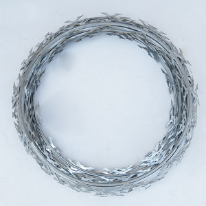 Fil de fer <span class=keywords><strong>barbelé</strong></span> galvanisé anti-escalade, lames de protection, épines en acier inoxydable, fil de <span class=keywords><strong>barbier</strong></span> - Product Image 1
