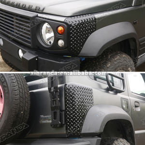 Pour Suzuki <span class=keywords><strong>Jimny</strong></span> accessoires protections d'angle avant et arrière pour Suzuki <span class=keywords><strong>Jimny</strong></span> Sierra JB74 JB64 2024 2023 2022 2021 ABS - Product Image 4
