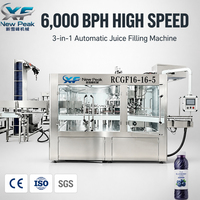Nieuwe Peak Complete Sapmachine, Sap- en Theeafvulmachine, Hete Afvullijn, Fruit Sapafvulinstallatie