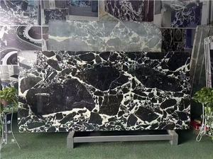 Losa de mármol negro Bulgary para cortar azulejos de pared - Product Image 3