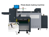 Nouvelle machine automatique à grande vitesse pour la fabrication d'albums photo plats pour albums de mariage/albums papillon, capacité de 2200 feuilles/heure