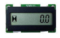 Pabrik Aikesi Menyediakan Penghitung Jam Digital LCD 12V untuk Mesin Excavator Generator Layar 6-Digit Penyimpanan Data 10 Tahun
