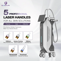 Machine professionnelle de suppression de tatouages au laser Nd:YAG Q-switch 1000W 2000PS Picoseconde, longueurs d'onde 532nm/1064nm, pour salons de beauté commerciaux