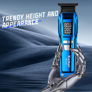 Kemei KM-2797 Set de Regalo, Cortadora de <span class=keywords><strong>Pelo</strong></span> <span class=keywords><strong>Profesional</strong></span> Inalámbrica, Recortadora, Herramienta de Corte para Barbería y Salón, Combo Eléctrico, Logotipo Personalizado - Product Image 3