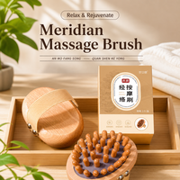 Brosse de massage en bois de hêtre pour le corps, outil de raclage des méridiens pour l'abdomen et les jambes, soulage la tension musculaire, vente en gros d'usine, OEM