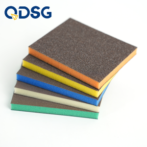 Bloque de Esponja de Lijado de Doble Cara de Óxido de Aluminio Flexible, Almohadilla Manual para Lijado en Húmedo y Seco, Bloque de Espuma para Lijado 120*100*12mm - Product Image 2