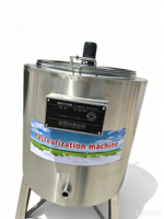 Pasteurisateur industriel compact 200L 500L pour lait, liquides d'œufs, jus de fruits, yaourt et lait – Prix du réservoir de pasteurisation UHT