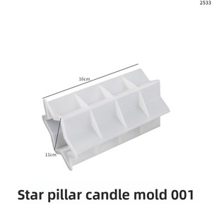 Molde <span class=keywords><strong>de</strong></span> silicona para velas <span class=keywords><strong>de</strong></span> yeso <span class=keywords><strong>de</strong></span> aromaterapia DIY, columna <span class=keywords><strong>de</strong></span> resina epoxi con forma <span class=keywords><strong>de</strong></span> <span class=keywords><strong>estrella</strong></span> <span class=keywords><strong>de</strong></span> seis puntas, adorno decorativo <span class=keywords><strong>de</strong></span> flores secas - Product Image 6