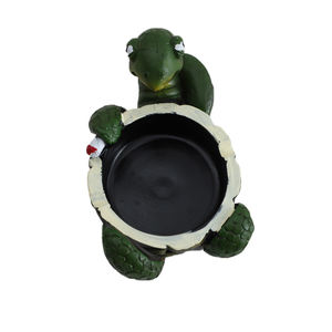 Wholesale Cheap Resin Cartoon Green Turtle Design Cigar <b>Ashtray</b> for Office & Home Use <b>Portable</b> Smoking Accessories - Product Image 6