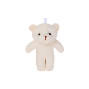 Figurines d'ours Teddy articulées, jouets en peluche d'ours, porte-clés, pendentifs, ours articulés, ours nus, petits ours blancs, ours - Product Image 5