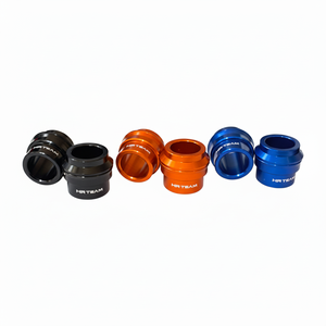 Per KTM XC-W 125 17-19 distanziali ruota posteriore 20mm e 15mm arancione in lega e alluminio - Product Image 1