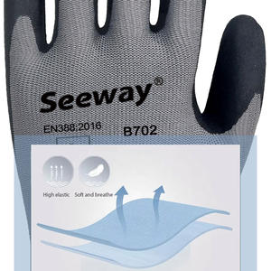 قفازات تجميع سيارات مطلية بالنتريل المطلية بالنخيل على البحر من الطرق الرملية قياس XL مقاس مانع للانزلاق للأغراض العامة - Product Image 2