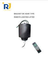 Lève-éclairage intelligent pour plafond haut, 15 kg, 15 m, avec télécommande, 110V-220V, double câble en acier, pour lampe LED Moon