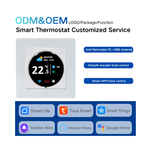 <span class=keywords><strong>Thermostat</strong></span> intelligent à écran couleur TFT, <span class=keywords><strong>programmable</strong></span> hebdomadaire, multifonctions, pour usage domestique, sortie d'usine ODM/OEM - Product Image 5