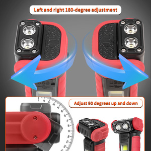 Yunmai Cob <b>Work</b> <b>Light</b> <b>Rechargeable</b> 1500mAh Portable Inspection Flashlight With Magnetic Clip - Product Image 5