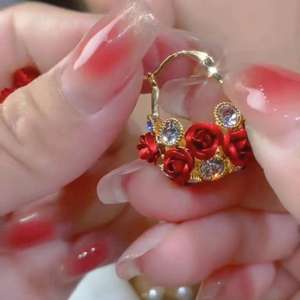 ต่างหูแบบห่วงแฟชั่นสำหรับผู้หญิงไม่ก่อให้เกิดอาการแพ้ - Product Image 4