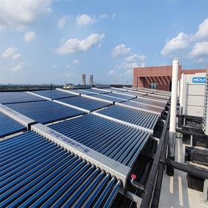 Calentador de Agua Solar de Tubos Evacuados Eurom, 50 Tubos, Sistema Pasivo de Termosifón, Instalación en Techo Inclinado, Carcasa de Acero Inoxidable - Product Image 1