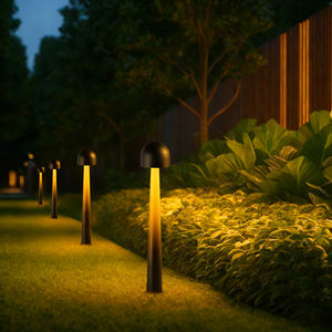 Lampe de pelouse LED étanche, indice de protection IP65, alimentation CA, éclairage paysager extérieur pour manoir, jardin public, aménagement forestier, nouveau borne extérieure - Product Image 4