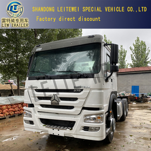 Sinotruck Rhd o LHD Euro2 Diesel Engine 371hp 375HP Usado HOWO Truck Head Trailer 6X4 Tractor Truck para la venta en Tanzania - Product Image 2