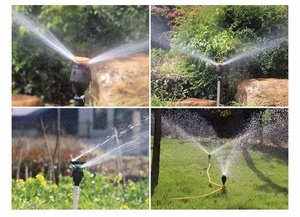 360 graden tandwiel aangedreven <span class=keywords><strong>plastic</strong></span> gazonbesproeier met 360 graden roterende lange-afstandsbesproeiing voor gebruik op boerderijen en landbouwgrond - Product Image 4