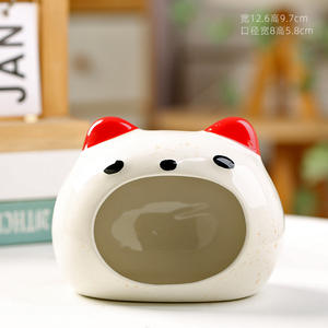 Sommer Keramik Kühlung Hamster Nest House Shelter für Golden Syrian Hamster Kleine Haustiere Bequemes Höhlen bett - Product Image 4