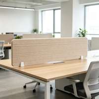 Panneau acoustique rainuré en polyester, absorption acoustique NRC 0.8, cloison de bureau moderne, vente en gros