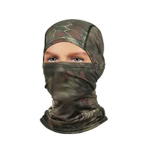 Custom Logo Breathable Sun Protection Windproof Balaclava Ski Mask Tactical Full Face Mask For Cycling Motorcycle Outdoor Sport