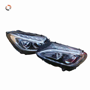 Faros delanteros originales de <span class=keywords><strong>segunda</strong></span> <span class=keywords><strong>mano</strong></span> para <span class=keywords><strong>Mercedes</strong></span> Benz Clase <span class=keywords><strong>C</strong></span> 205, sistema de luz de coche 2016 con temperatura de color de 6000K - Product Image 2