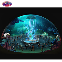 Cartographie 3D personnalisée Affichage holographique Équipement publicitaire Écran dôme Projection cinéma pour thème Projection