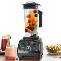 Robot culinaire multifonctionnel pour bébé, blender commercial, pot de 2 L sans BPA, utilisation domestique, hôtel, mixeur, blender à jus, machine à briser les parois