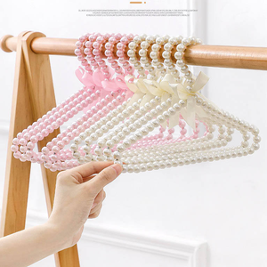 Wholesale 20CM Pearl <b>Pet</b> Clothes Hanger | Quality Style Solid White Dog Coat Display Rack - Product Image 1