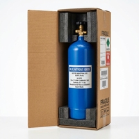 Bouteille en aluminium ultra haute pression 47125 Psi de 2,5 lb, 5 lb, 10 lb, 15 lb, 20 lb pour Camaro Mustang GT Bonneville Tank Racing Cylinder