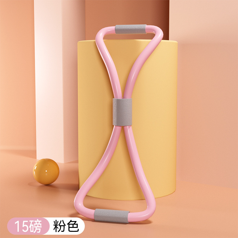 Bande de résistance en forme de huit Macaron - Rose