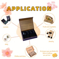 Boîtes d'emballage en papier couché noir de luxe pour cosmétiques, boîte rigide pliable de haute qualité de 3 mm, design de boîte cadeau pour montres de mode