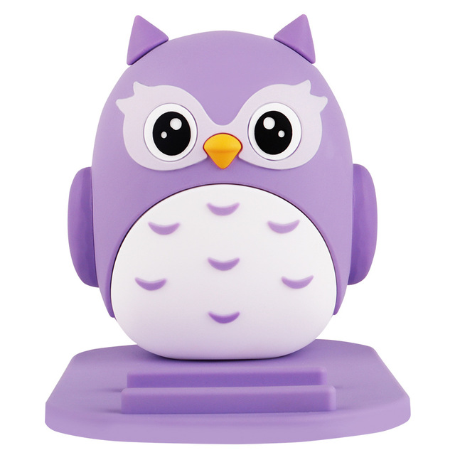 Cartoon Owl Phone Stand, Drama Chaser, Desktop Cute Ornament, Live Streaming Stand