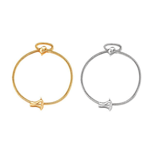 Cavigliera Tobiller con Lettera J in Acciaio Inossidabile, Catena per Piede Minimalista alla Moda, Gioielli da Donna - Product Image 2