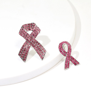 Magnifiques broches Micro pavé en alliage prévention et contrôle du <span class=keywords><strong>cancer</strong></span> du sein signe publicitaire broches d'absinthe pour festival - Product Image 3
