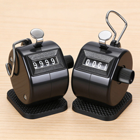Compteur manuel numérique à 4 chiffres, mini compteur mécanique, compteur manuel pour le golf, compteur d'entraînement
