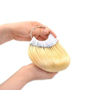 30 Pcs 8 "Haar uhren zum Testen der Farbe 100% Echthaar Waagen für das Salon training (Blond, 613) - Product Image 4