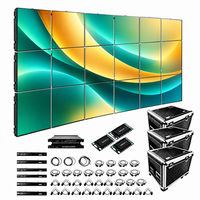 Layar Video Wall LED Jumbotron P3.91 untuk Sewa, Luar Ruangan & Dalam Ruangan, Tahan Air IP65, Panel Modular Full Color, Ukuran 500x500mm, 4K 120Hz