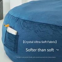Komprimiertes Sofa, Lazy Sofa, ausziehbar, mit komprimierbaren Schwammpartikeln, leicht zu waschen, für Apartments, Hotels und Villen
