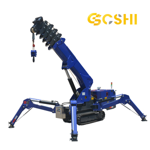 Mini Grúa Araña Compacta de 3 Toneladas, 5 Toneladas, 8 Toneladas, 10 Toneladas, 360 Grados °   Grúa Araña Hidráulica Telescópica de 15m con Pluma Extensible - Product Image 1