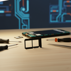 Bandeja para tarjeta SIM para OnePlus 5T, negra, con doble ranura para SIM, pieza de repuesto - Product Image 3