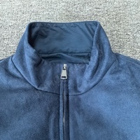 Veste en daim polaire personnalisée de haute qualité pour homme, réversible, coupe-vent, manteau d'hiver chaud, veste d'extérieur pour homme