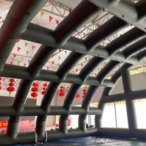 PVC hangar bạt bãi đậu xe Lều tự động Inflatable bãi đậu xe nhà để xe không khí cột Tự động co - Product Image 2