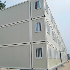 Maison modulaire préfabriquée à trois étages, dortoir pour travailleurs, logement modulaire Knowdwon, hébergement portable sur chantier - Product Image 3