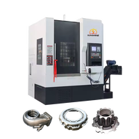 Mesin Bubut Vertikal CNC Kontrol Loop Tertutup Khusus untuk Pembubutan dan Pembuatan Alur Presisi Tinggi pada Casing Tekanan Tinggi.