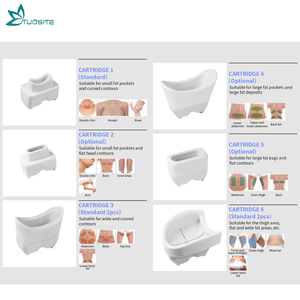 เครื่องแช่แข็งไขมัน 4 หัวจับ 360 องศา ซิลิโคน ไครโอไลโปไลซิส 6 คาร์ทริดจ์ เครื่องสลายไขมันและกระชับสัดส่วน - Product Image 5