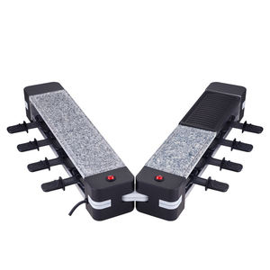 Nieuwe Opvouwbare 1200W Tafel Raclette <span class=keywords><strong>Grill</strong></span> Anti-Aanbakgrill Elektrische <span class=keywords><strong>Bbq</strong></span> Raclette 8-persoons <span class=keywords><strong>Grill</strong></span> - Product Image 4