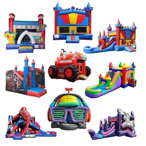 <span class=keywords><strong>Castillo</strong></span> Inflable Comercial de PVC Personalizado para Adultos, Casa de Brinco Inflable para Exteriores, Fácil de Instalar, con Logotipo Personalizado para Fiestas Infantiles - Product Image 2